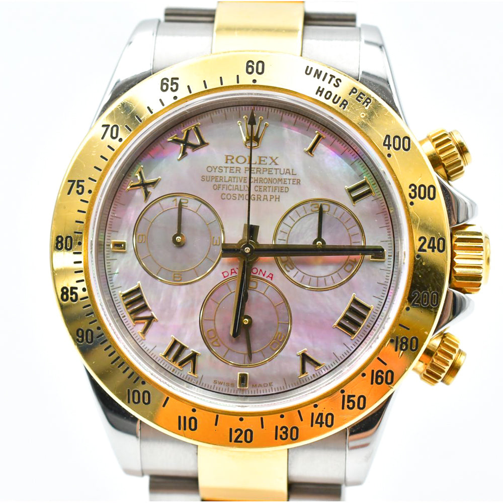 Daytona Steel and Yellow Gold 116523NR