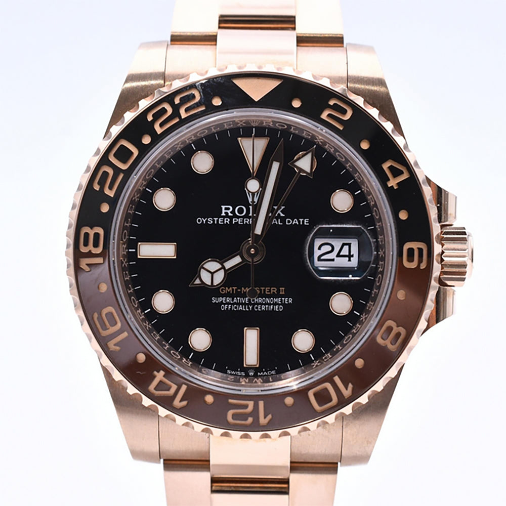 GMT-Master II "Root Beer" Rose Gold 126715CHNR