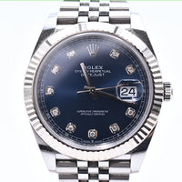 Datejust 41mm Steel and White Gold 126334G