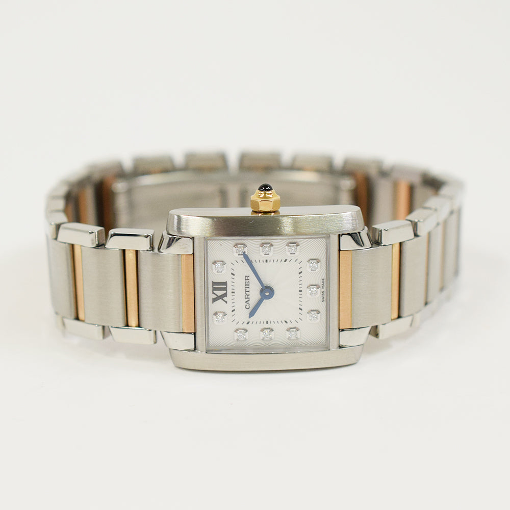 Tank Française Quartz Stainless Steel - 25mm x 20mm WE110004