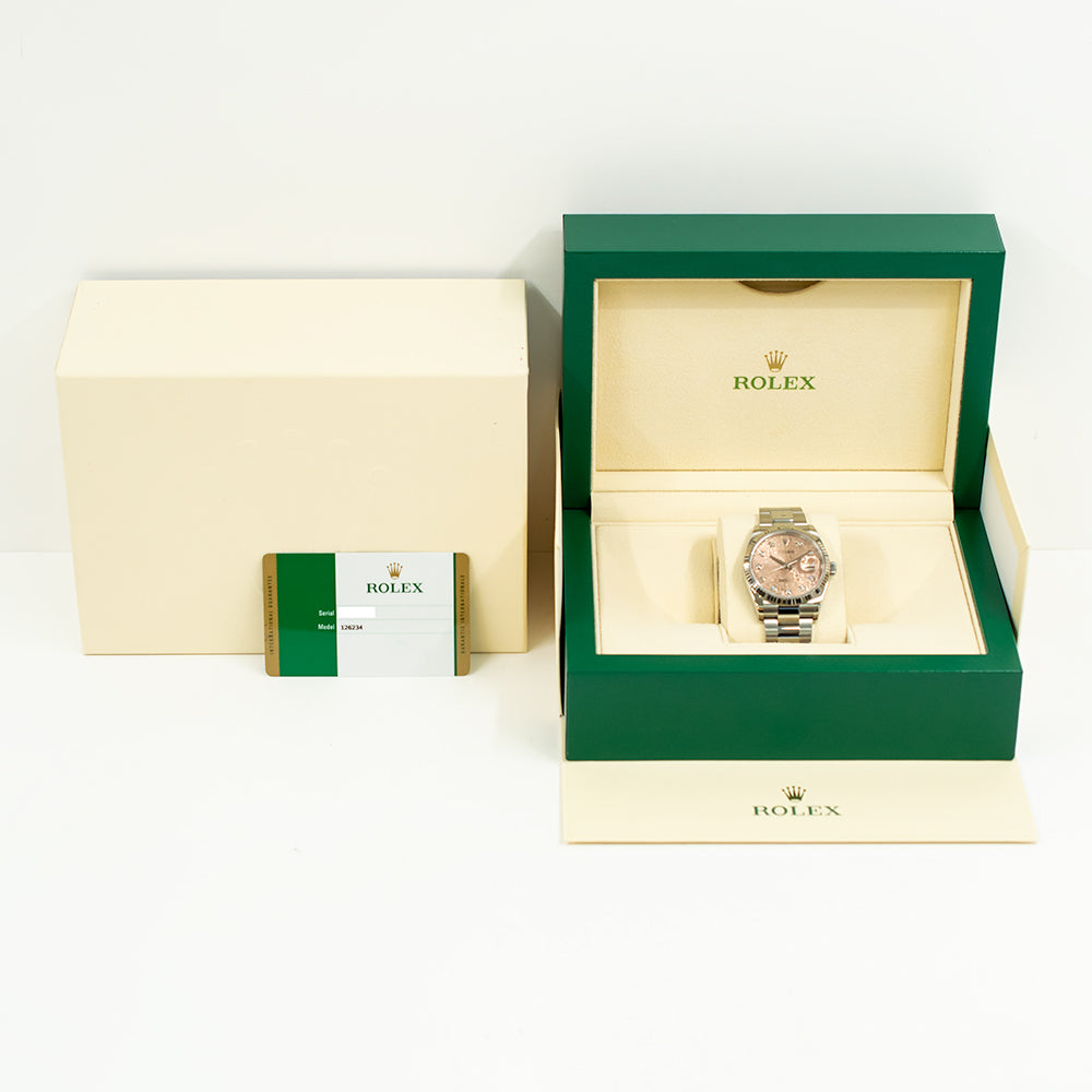 Datejust 36mmSteel and White Gold 126234