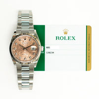 Datejust 36mmSteel and White Gold 126234