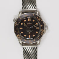 Seamaster Diver 300M 007 Edition 42mm Titanium Brown Tropical Bezel  210.90.42.20.01.001