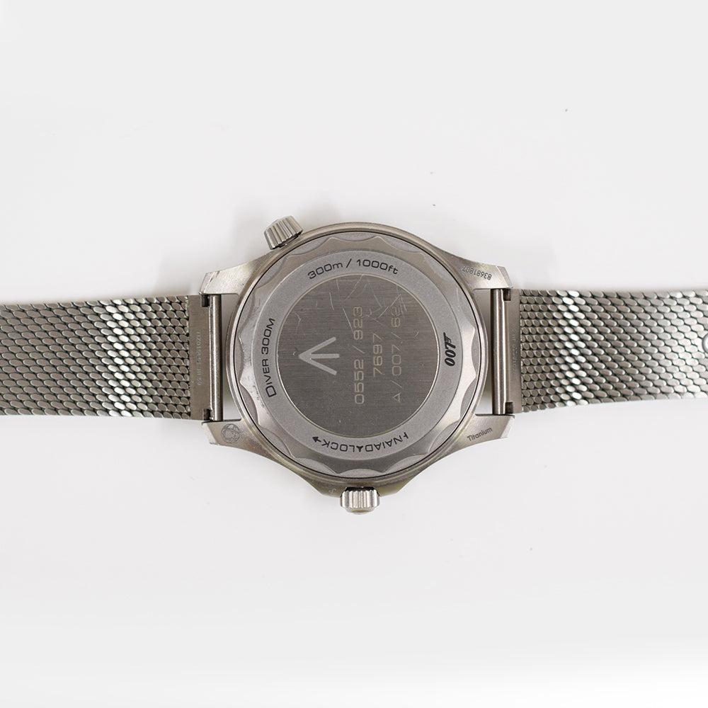 Seamaster Diver 300M 007 Edition 42mm Titanium Brown Tropical Bezel  210.90.42.20.01.001