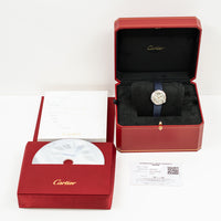 Ballon Blanc de Cartier Quartz 26mm Diamond Bezel Steel W4BL0002