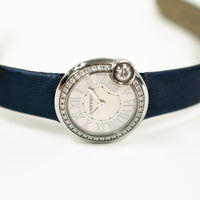 Ballon Blanc de Cartier Quartz 26mm Diamond Bezel Steel W4BL0002