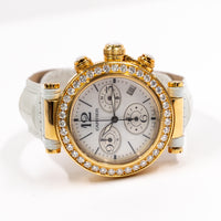 Pasha Seatimer 37mm Diamond Bezel  Yellow Gold WJ130009
