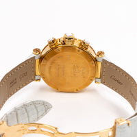 Pasha Seatimer 37mm Diamond Bezel  Yellow Gold WJ130009