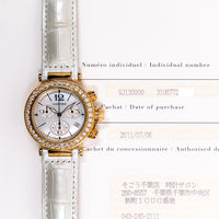 Pasha Seatimer 37mm Diamond Bezel  Yellow Gold WJ130009