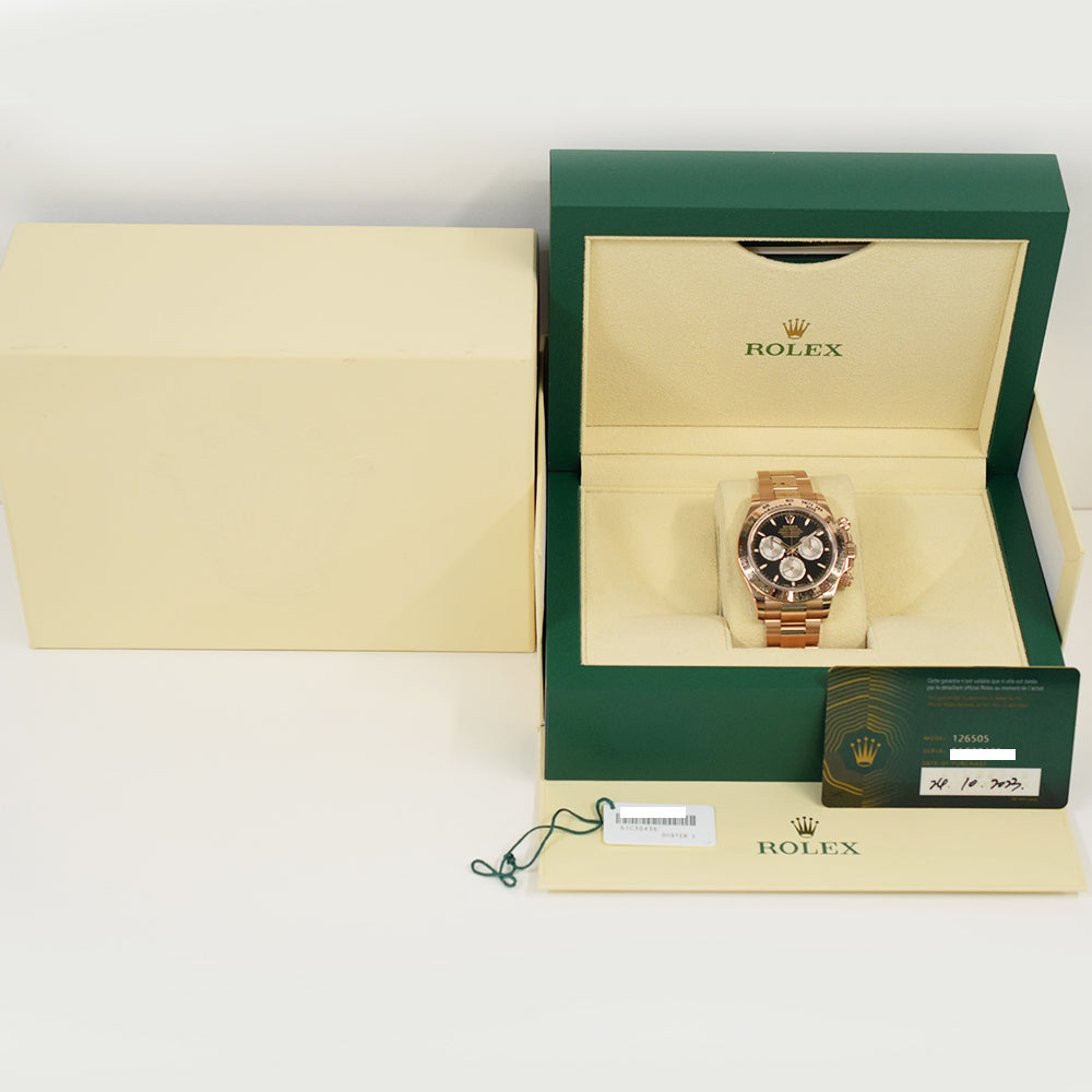 Daytona Rose Gold 126505