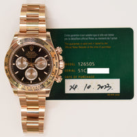 Daytona Rose Gold 126505