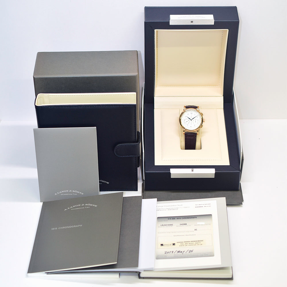1815 Chronograph 39.5mm Rose Gold Manual Winding 414.032