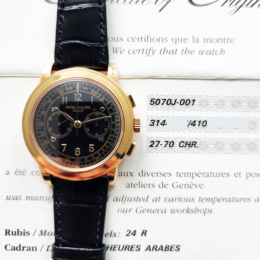 Complication Chronograph 42mm Yellow Gold 5070J-001