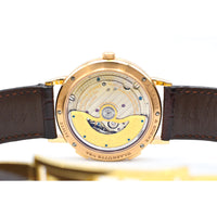 Saxonia Dual Time 38mm Rose Gold 386.032