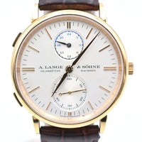 Saxonia Dual Time 38mm Rose Gold 386.032