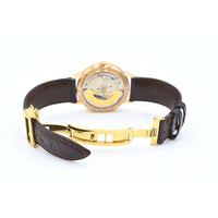 Saxonia Dual Time 38mm Rose Gold 386.032