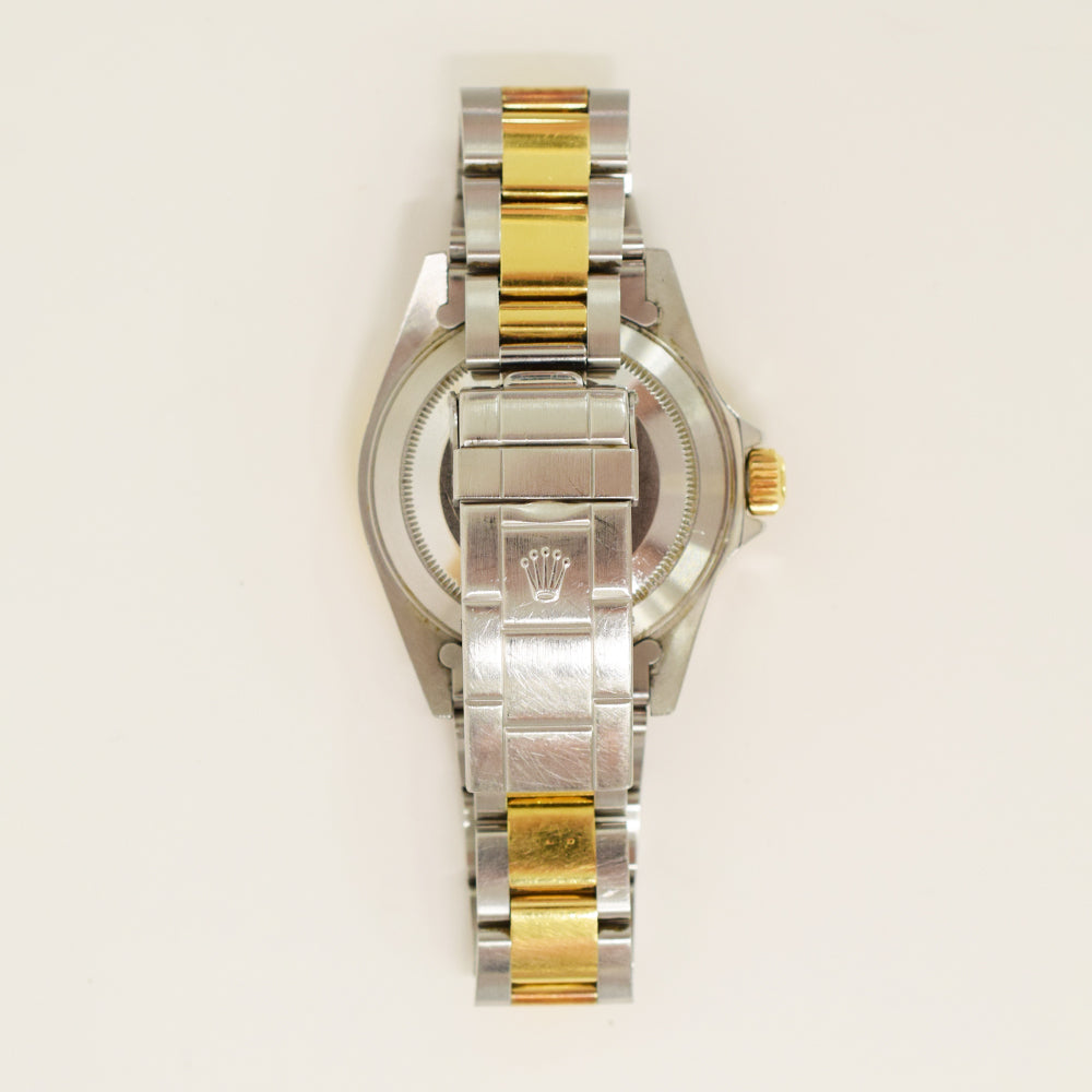 Submariner Date 40mm Blue Bezel Steel and Yellow Gold 16613