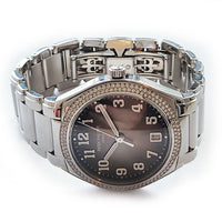 Twenty~4 36mm Grey Sunburst Dial Diamond Bezel Stainless Steel 7300/1200A-010