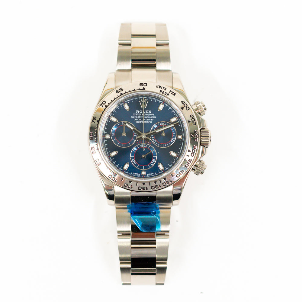 Daytona White Gold 116509