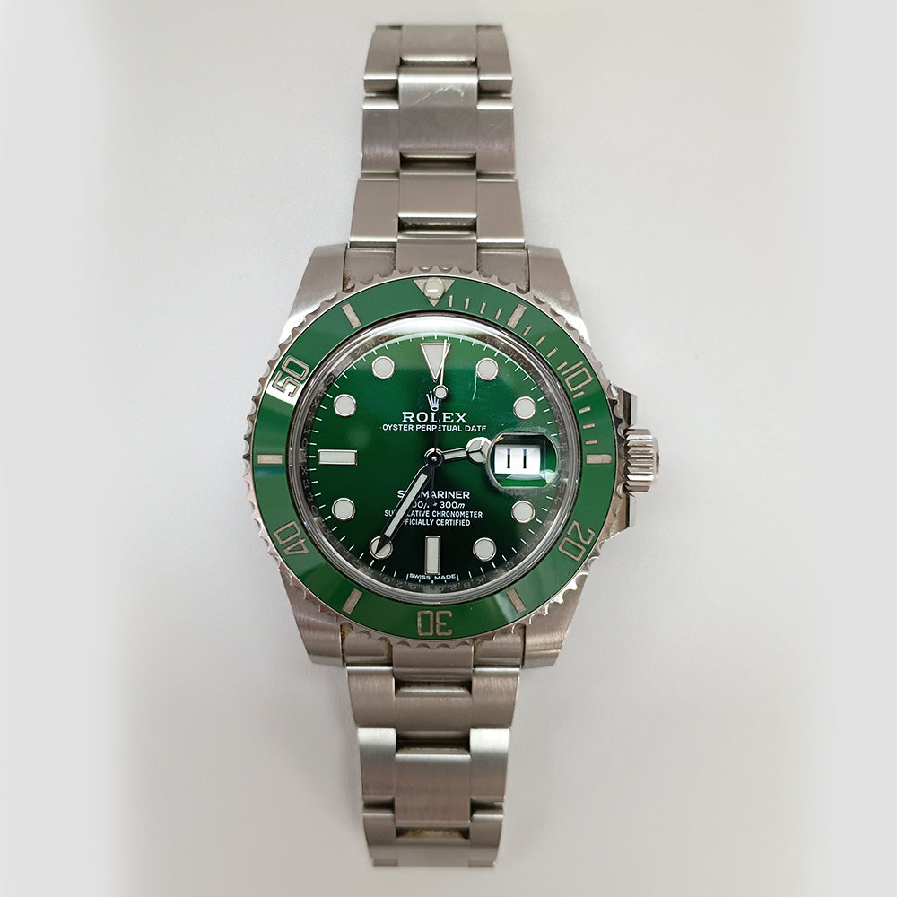 Submariner Date 40mm "Hulk" Steel 116610LV