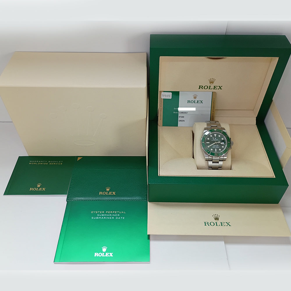 Submariner Date 40mm "Hulk" Steel 116610LV