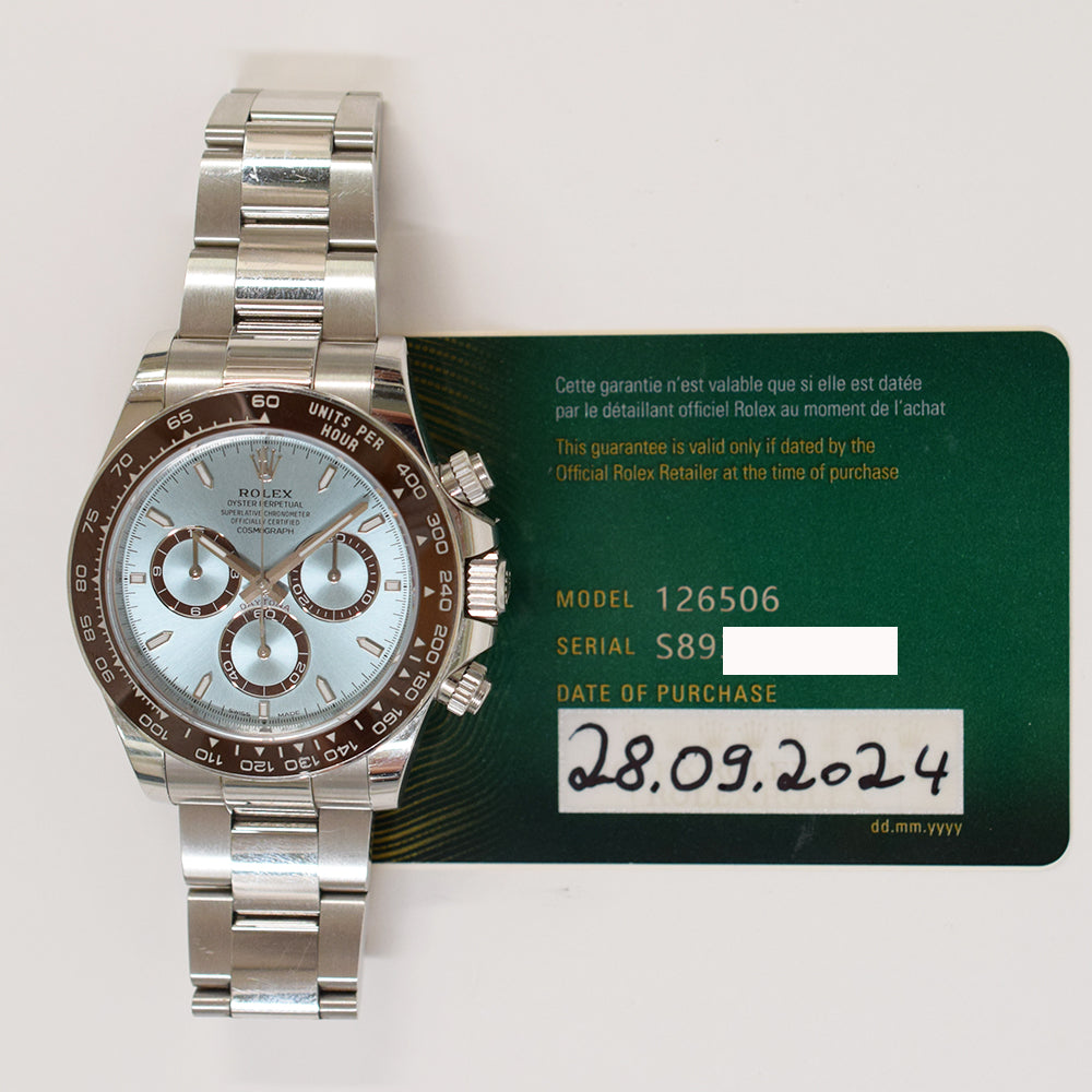Daytona Platinum 126506