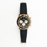 Daytona Rubber Strap Rose Gold 126515LN