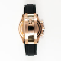 Daytona Rubber Strap Rose Gold 126515LN