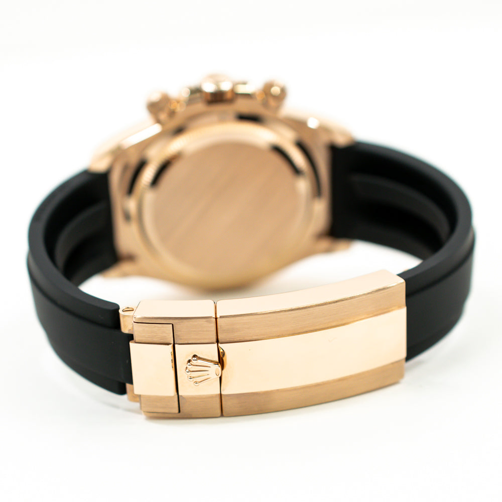 Daytona Rubber Strap Rose Gold 126515LN