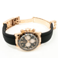 Daytona Rubber Strap Rose Gold 126515LN