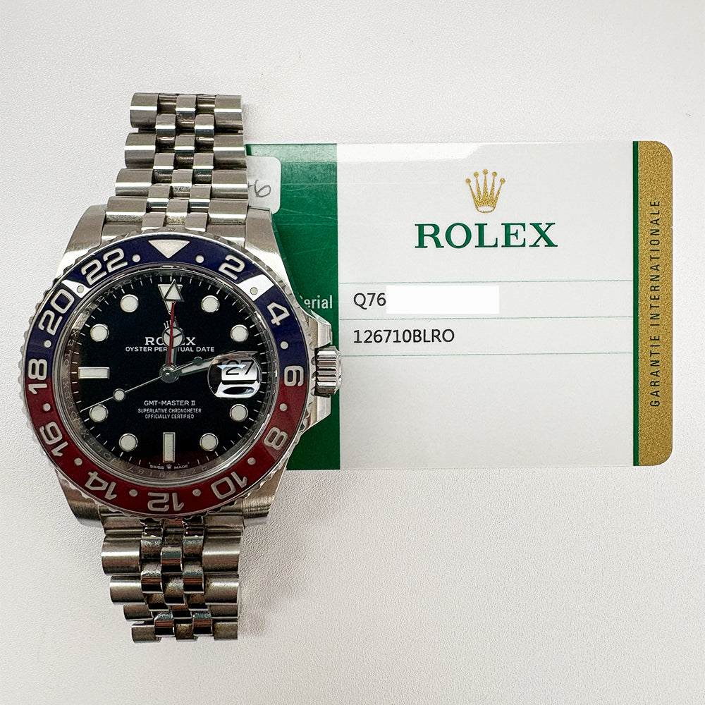 GMT-Master II "Pepsi" Steel 126710BLRO