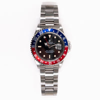 GMT-Master "Pepsi" Aluminum Bezel Stainless Steel 16700