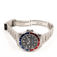 GMT-Master "Pepsi" Aluminum Bezel Stainless Steel 16700