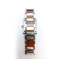 Tank Française Large - Steel and Yellow Gold 28mm x 36mm W51005Q4