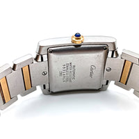 Tank Française Large - Steel and Yellow Gold 28mm x 36mm W51005Q4
