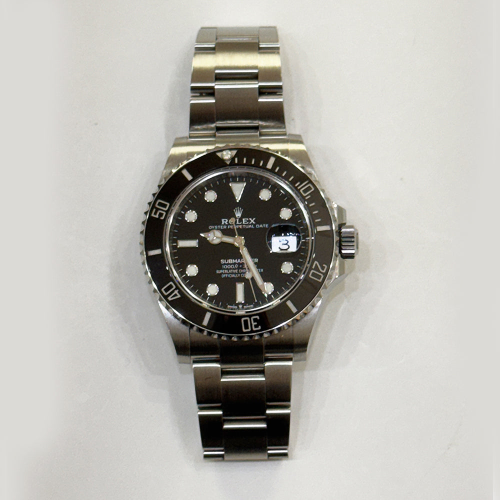 Submariner Date 41mm Black Bezel Steel 126610LN
