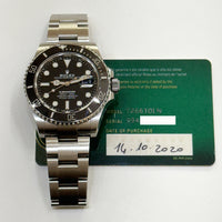 Submariner Date 41mm Black Bezel Steel 126610LN