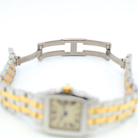 Santos Demoiselle Quartz - Steel and Yellow Gold  - 20mm x 20mm W25066Z6