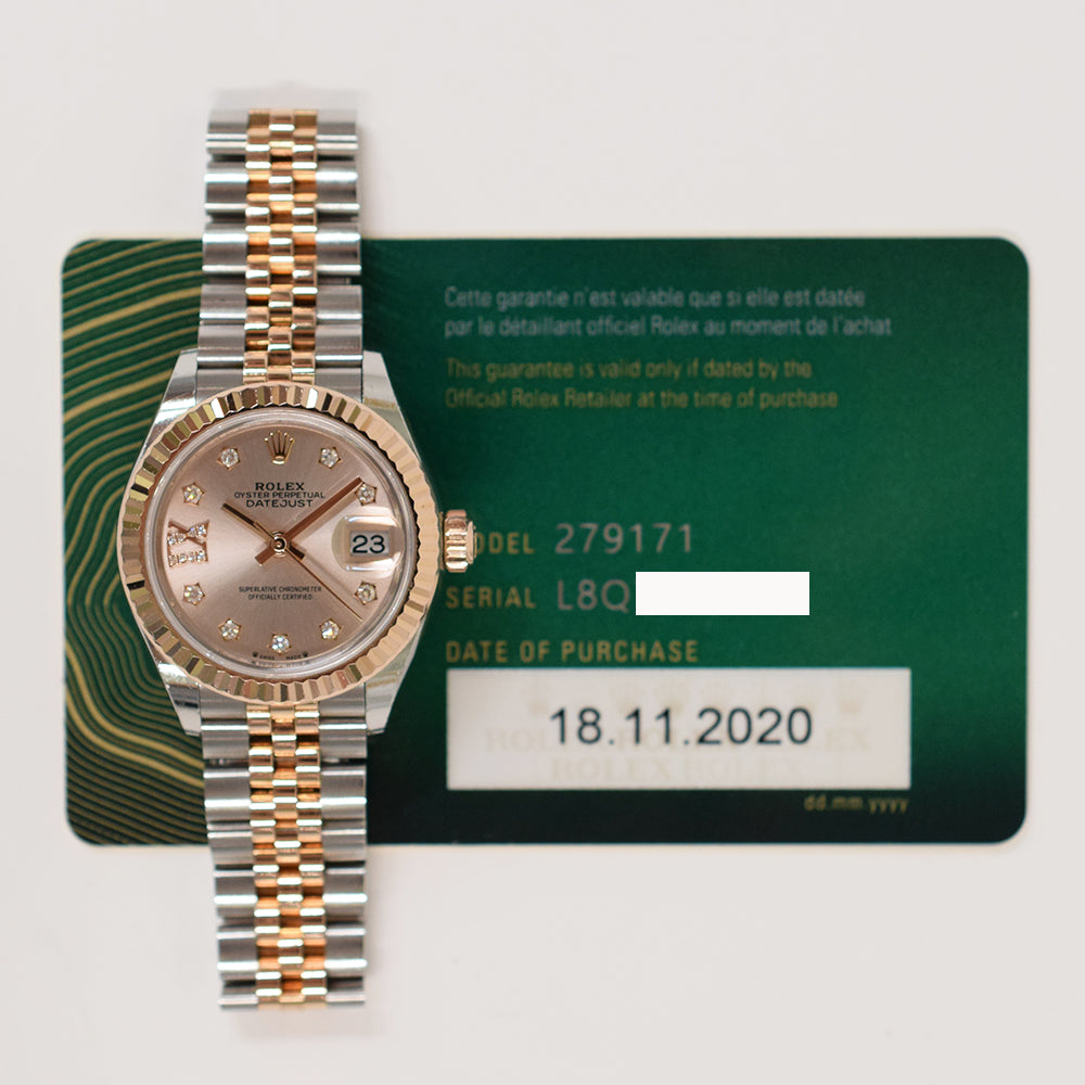 Lady Datejust 28mm Steel and Rose Gold 279171G
