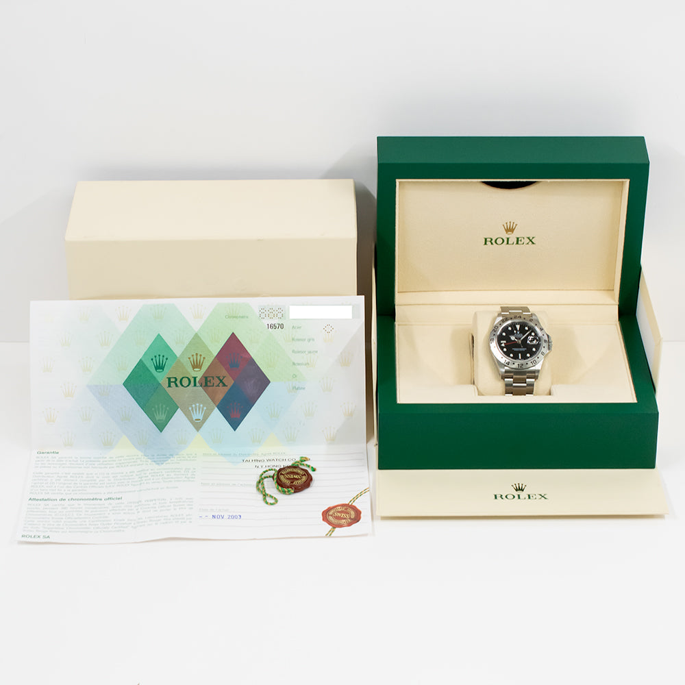 Explorer II 40mm Steel 16570