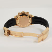 Daytona Rose Gold with Rubber Strap 116515
