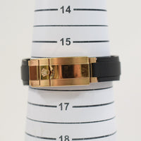 Daytona Rose Gold with Rubber Strap 116515