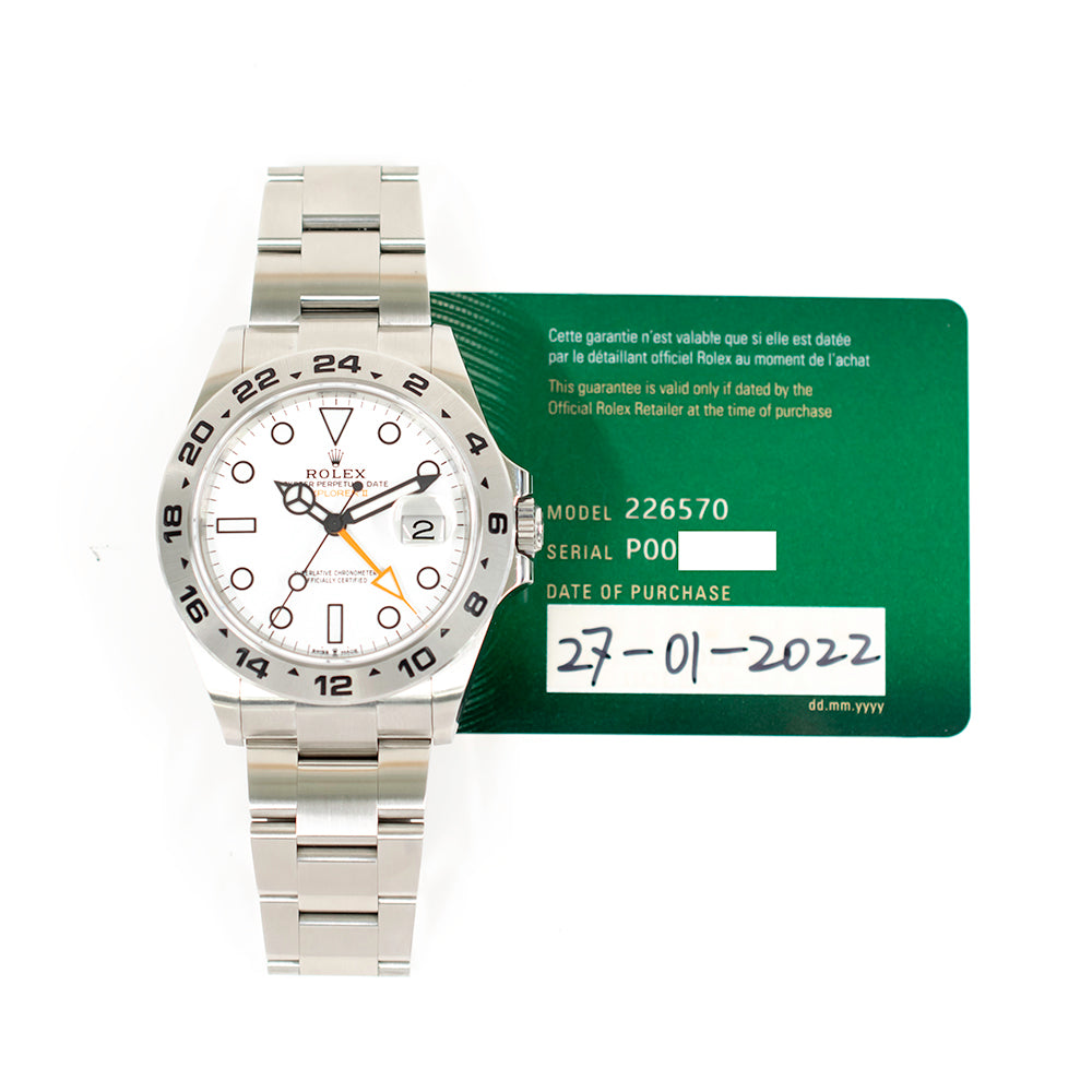 Explorer II 42mm Steel 226570