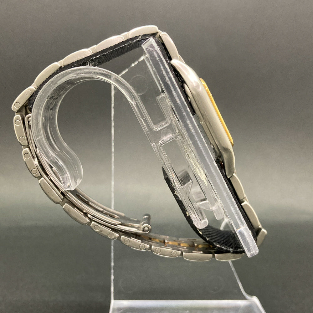 Panthère Small - Steel and Yellow Gold - 22mm x 22mm W25029B5
