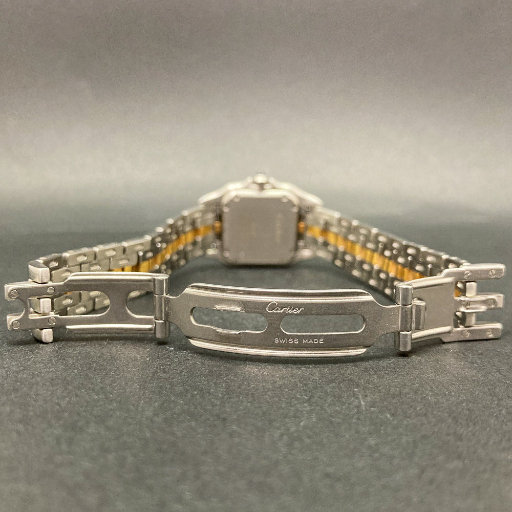 Panthère Small - Steel and Yellow Gold - 22mm x 22mm W25029B5