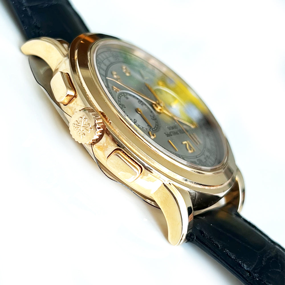 Complications Chronograph 42mm Silver Dial Rose Gold Manual Winding  5070R-001
