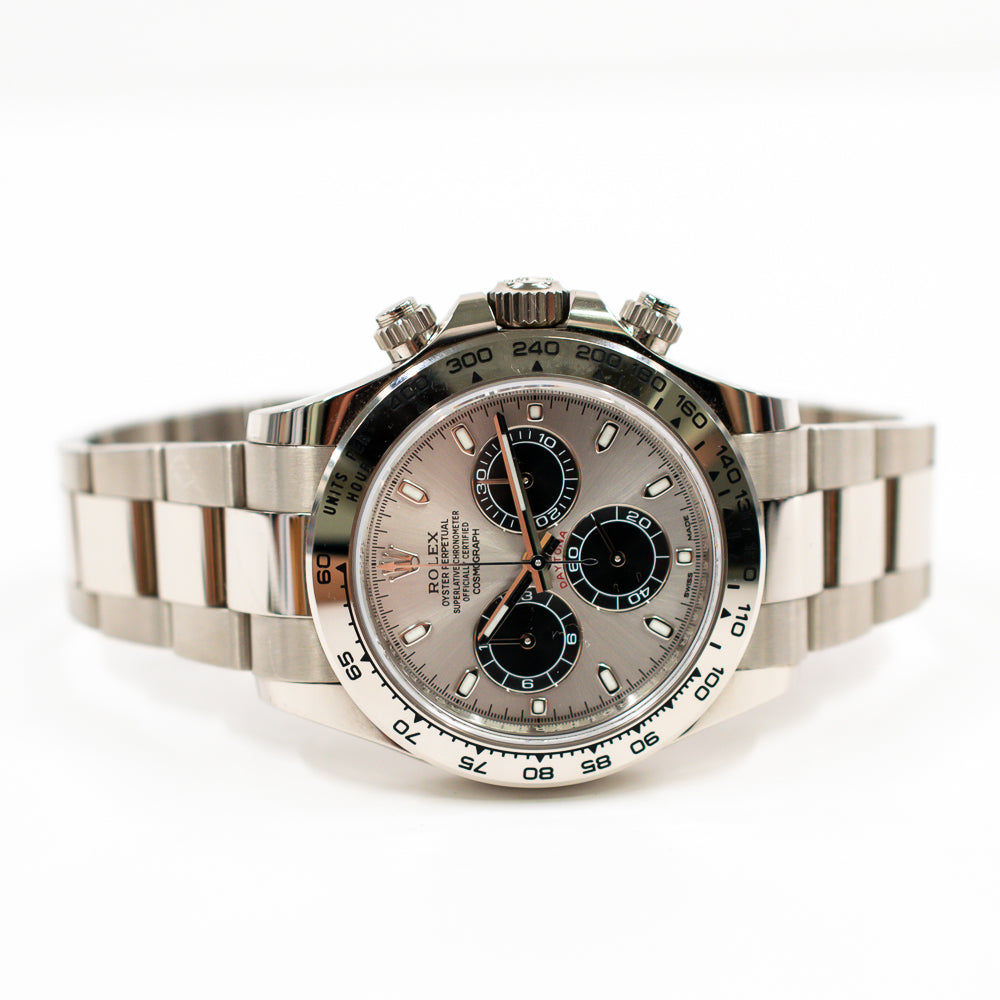 Daytona White Gold 116509