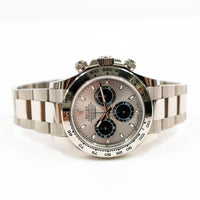 Daytona White Gold 116509