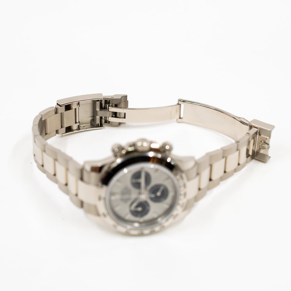 Daytona White Gold 116509