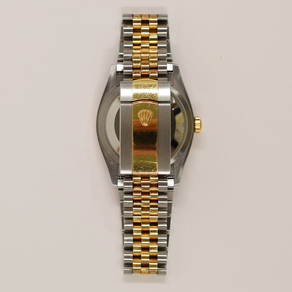 Datejust 36mm Diamond Bezel Steel and Yellow Gold 126283RBR